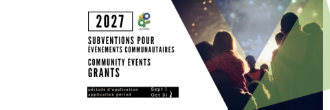 Promotional image for Community Event Grants